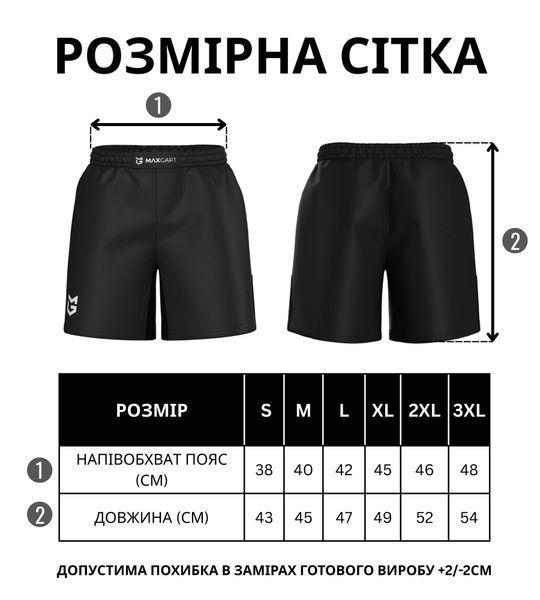 Чоловічі спортивні шорти MAXGART Geometry S mg0701020401 фото