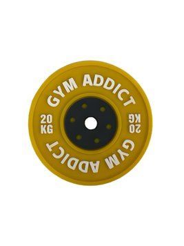 ПВХ Патч "Gym Addict" Жовтий  mg02041208 фото