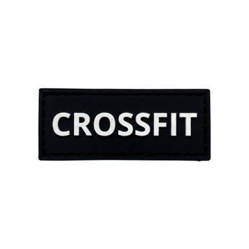 ПВХ Патч "Crossfit" 6х2,5, чорний mg02033401 фото