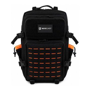 Рюкзак MAXGART 45L Pulse Black Orange mg01024513 фото