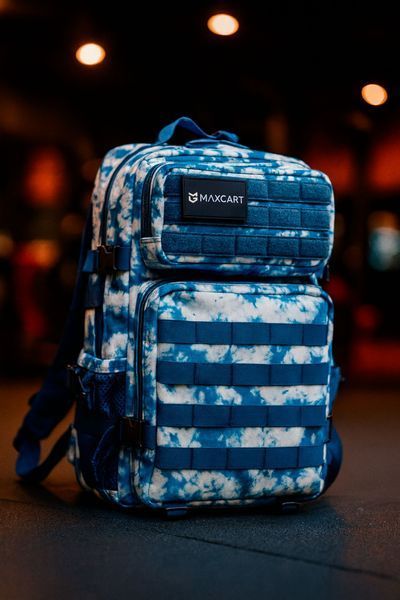 Рюкзак MAXGART 45L Light blue camo MG01014521 фото
